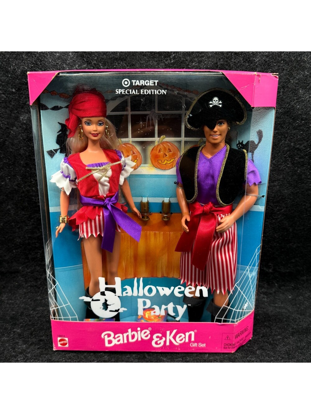 BARBIE & KEN  1998 Halloween Party Special Edition 19874 Pirate Costumes-NIB!